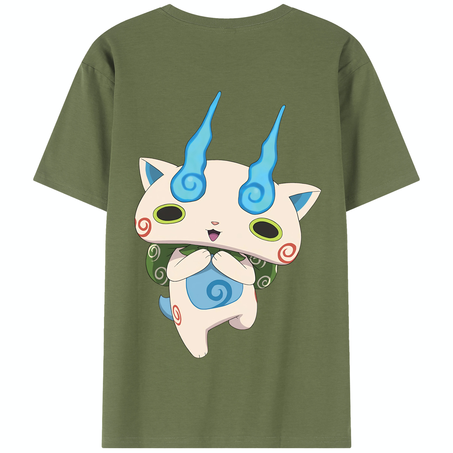 （画像用） 妖怪ウォッチ Yo-kai Watch 綿100％半袖Tシャツ（背面プリント）